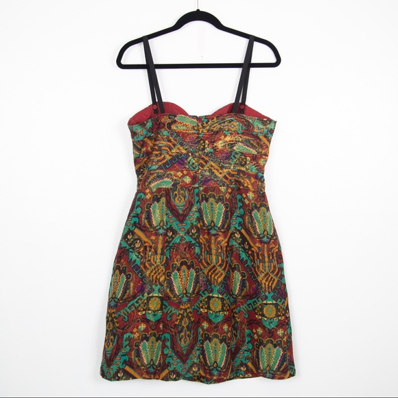 NANETTE LEPORE SILK KHARMA DRESS - Picture 6 of 9